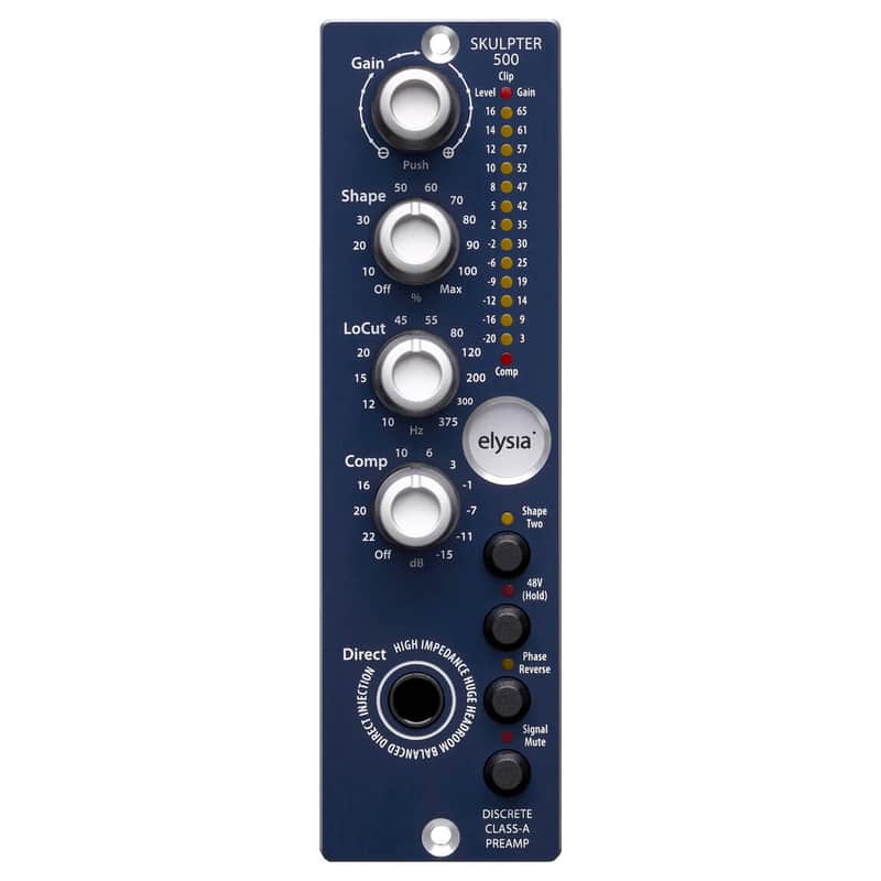 Elysia skulpter 500 Discrete 500 Series Class-A Mic Preamp Module image 1