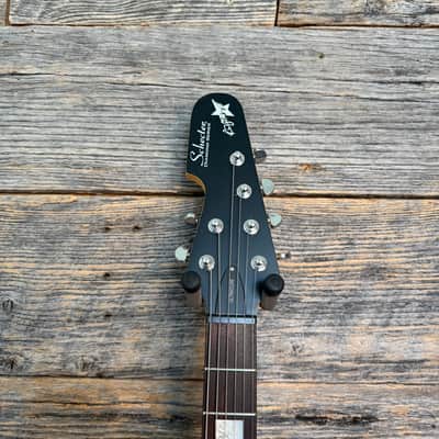 Used Schecter Robert Smith UltraCure - Black Pearl w/Case image 3