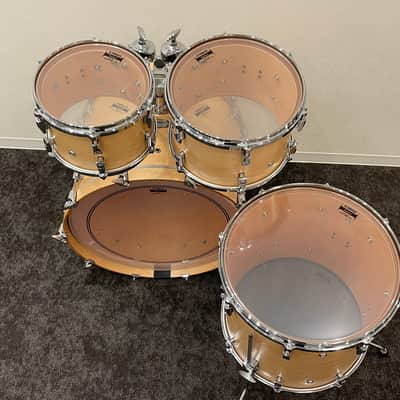 Yamaha PHX Phoenix Matte Natural 4pc Drum Kit 22" 10" 12" 16" / Made in Japan image 7