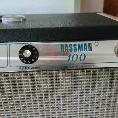 1972 Fender Bassman 100 Head image 4