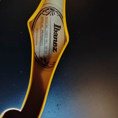 Ibanez JSM20-BKL John Scofield Signature Black Low Gloss - 2020 image 12