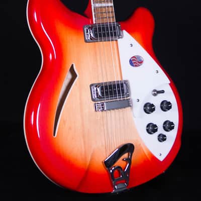 Rickenbacker 360 Semi Hollow Electric Guitar, FireGlo image 4