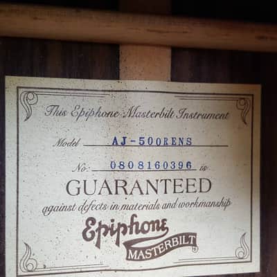 Epiphone Masterbilt AJ-500--RENS image 12