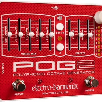 Electro-Harmonix POG2 Polyphonic Octave Generator Guitar Pedal image 1