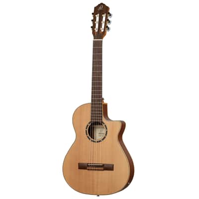 Ortega RCE125-3/4 Family Series Spruce Top Mahogany Neck 3/4 Size Nylon 6-String Classical Acoustic Guitar w/Gig Bag image 6