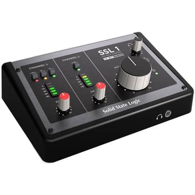 Solid State Logic SSL 1 2-in/2-out USB-C Audio Interface image 2