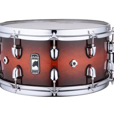 Mapex BPNML4700CVD Black Panther Solidus 14x7" Maple Snare Drum 2020 - Red / Black Burst image 3