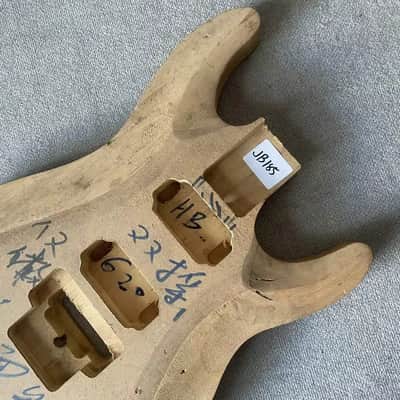 HH Basswood Double Cutaway Guitar Body DIY Project image 6