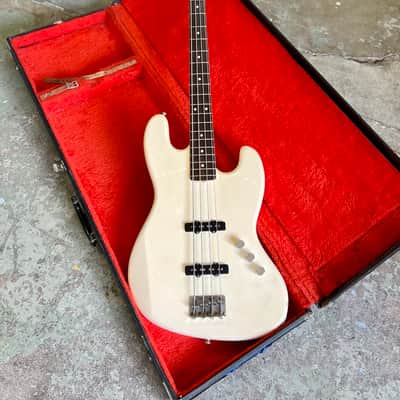 ベース Electric Bass FERNADES VINTAGE Fernandes Electric Jazz bass 1984 - Olympic white limited edition