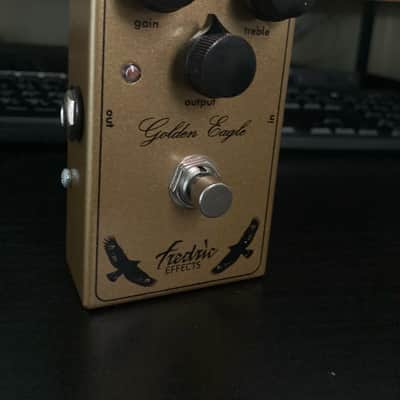 Fredric Effects Golden Eagle Overdrive 2010s - Gold - Klon Centaur Replica Klone Tumnus Archer Notaklon image 2