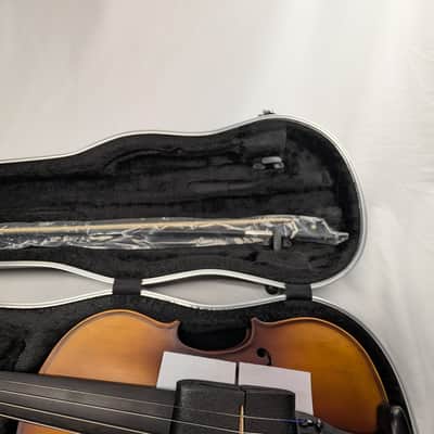 Knilling 112VN44+ School Model Plus 4/4 Full size Violin w/Thermoplastic case, Carbon Fiber bow NEW image 6