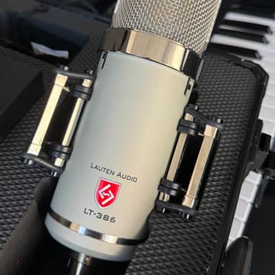 Lauten Audio Eden LT-386 Large Diaphragm Multipattern Tube Condenser Microphone 2010s - Champagne image 4