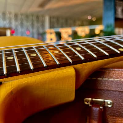 1957 Gibson Les Paul Junior TV Yellow Single Cut image 6