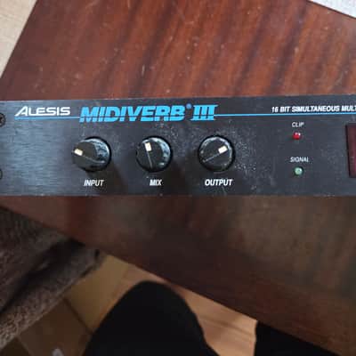 Alesis Midiverb III 1990s - Black image 1