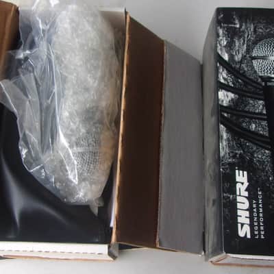 2 New Shure SM58 Vocal Microphones in boxes image 1