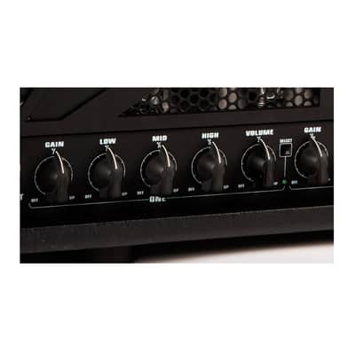 EVH 5150III 100S 100W Amplifier Tube Head with 8 JJ ECC83 Preamp Tubes and 4 Shuguang 6L6 Power Tubes (Black Stealth) image 5