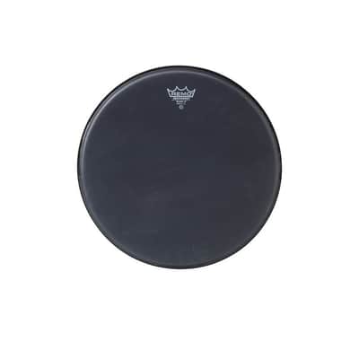 Remo Emperor X Black Suede Bottom Black Dot Snare Drum Head 14"