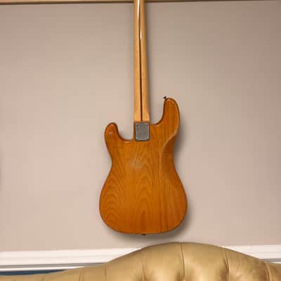 1977 Fender Precision Bass with Maple Fretboard - Natural image 5