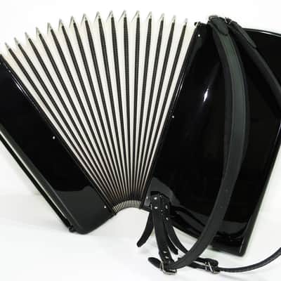 Hohner Favorit IV P Vintage Piano Accordion made in Germany, Original Keyboard Accordian, incl. Straps and Hard Case, 2659 image 9