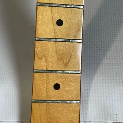 1990 Fender USA American Standard Stratocaster Guitar Neck 22 Fret Maple Board image 10
