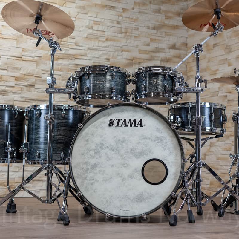 Tama STAR Walnut 10,12,14,16,18,24 + SD - Satin Charcoal Japanese Sen