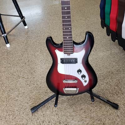 Sears & Roebuck - Silverstone -Teisco 1406 1960s, 1970s  - Sunburst image 3