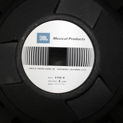 JBL E140-8 15" 8ohm Woofer / Sub-woofer / Speaker Never Mounted, Original Box image 4