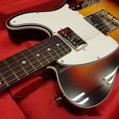 2024 Fender  Custom Shop American Custom Telecaster NOS RW Bleached 3-Color Sunburst image 8