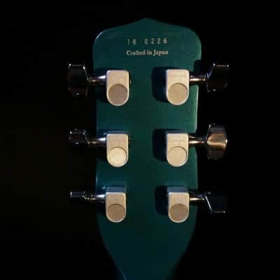 TV Jones Spectra Sonic Supreme Metallic Teal Guitar W/Hardshell Case image 9