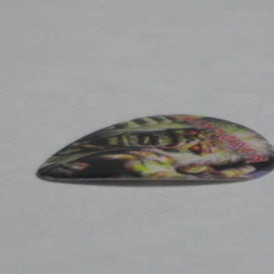 new in package (old stock) A+ Perri's Leather Ltd. / Perri's 12 Pack of Iron Maiden Guitar Picks - Med Gauge - Celluloid Plastic, 351 shape - but slightly curved (LP12-INM1) LP12INM1 image 9