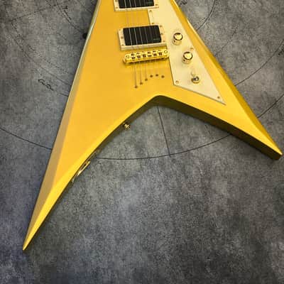 ESP LTD KH-V Kirk Hammett Signature 2023 - Present - Metallic Gold image 3