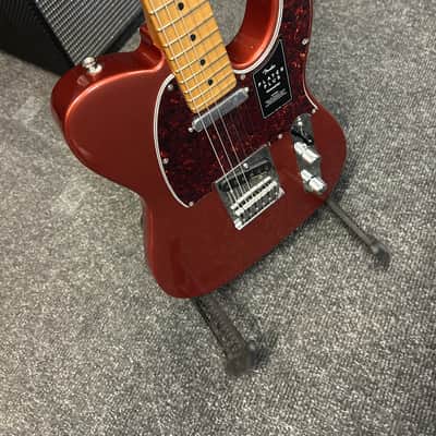 Fender Player Plus Telecaster with Maple Fretboard 2021 - Present - Aged Candy Apple Red image 2