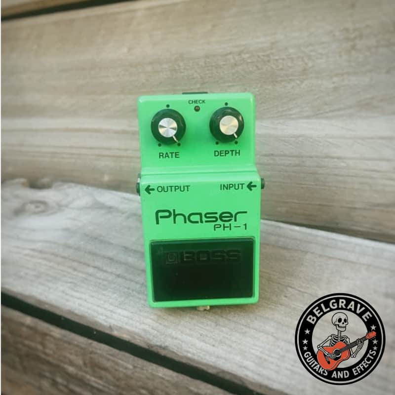 Boss PH-1 Phaser (Black Label) 1980 Silver Screw image 1