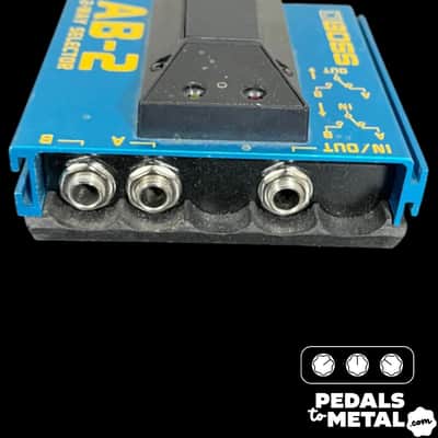 Boss AB-2 2-Way Selector 2002 - Present - Blue X14439 image 3