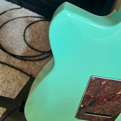 Reverend Jetstream 390 with Roasted Maple Neck 2010s - Oceanside Green image 15