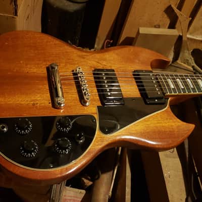 1972 Gibson SG Deluxe, Natural, Hardshell Case image 6