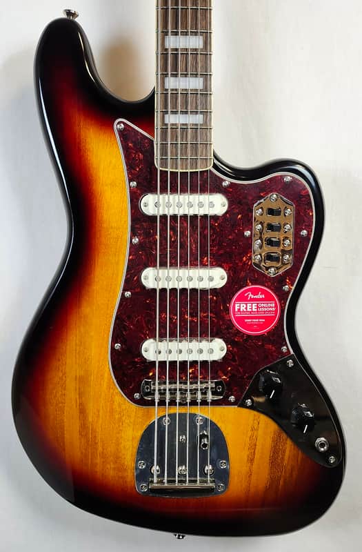 Squier Classic Vibe Bass VI, Laurel Fingerboard, 3-Color Sunburst image 1