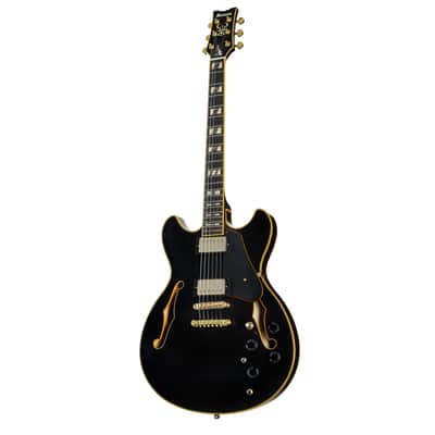 Ibanez John Scofield JSM20-BKL Black Low Gloss - Semi Acoustic Guitar image 7