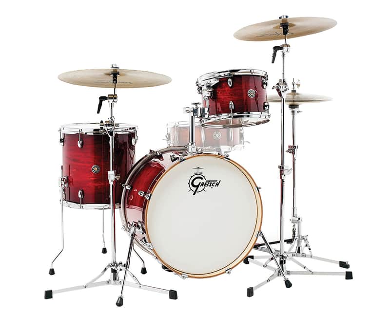 Gretsch Catalina Club 3-pc Shell Pack w/ 20" Kick - Gloss Crimson Burst image 1