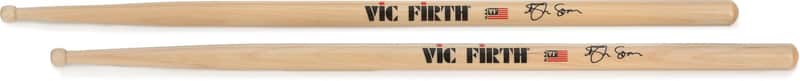 Vic Firth Signature Series Drumsticks - Ash Soan (3-pack) Bundle image 1