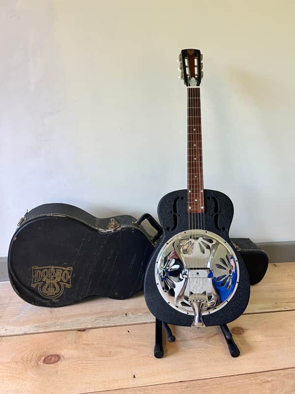 Dobro Duolian Round Neck 1998 (Gibson / OMI) w/OHSC image 1