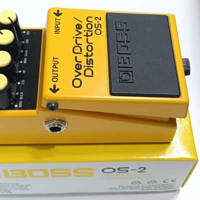 Boss OS-2 OverDrive/Distortion (Silver Label) 1990 - Present - Yellow image 4