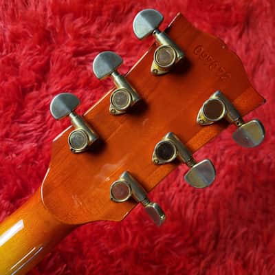 Rare - Aria Pro II LC-800 1977 - Cherry Sunburst - Les Paul Custom - Ebony Fretboard & Mother Of Pearl Inlays - Made In Japan - MIJ image 15