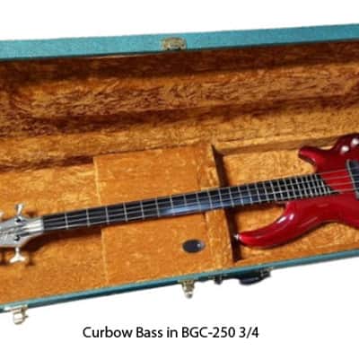 Douglas BGC-250 3/4 Blue Tweed Case for Fender Mustang, Bronco, Sire U2, Musicman Sterling Stingray Short Scale Basses image 7
