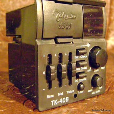 Takamine TK-40B BASS G Series Acoustic BASS Guitar preamp NEW image 7