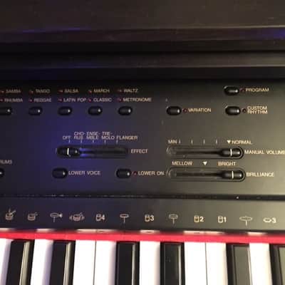YAMAHA CLAVINOVA CVP-70 LATE 80'S TO EARLY 90'S EBONY EXCELLENT PURCHASED NEW ONE OWNER RARELY PLAY image 9