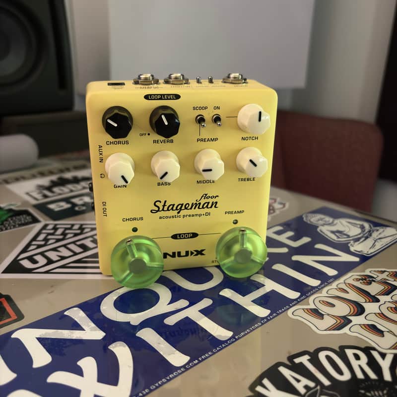 NuX NAP-5 Stageman Floor Deluxe Acoustic Preamp / DI