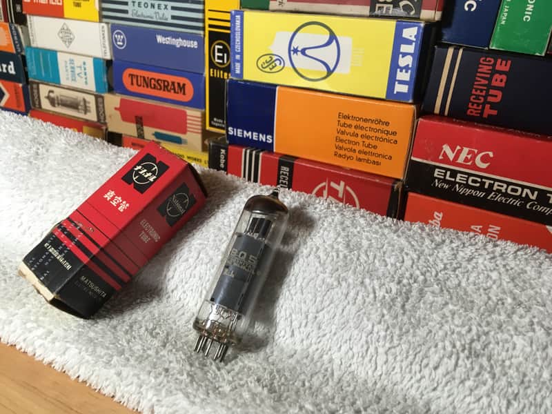 1 x NOS 6BQ5 EL84 Matsu/Mullard Power Tube ~ 1960s Production ~ Smooth Vintage Tone Translucent Highs Holographic Sound image 1