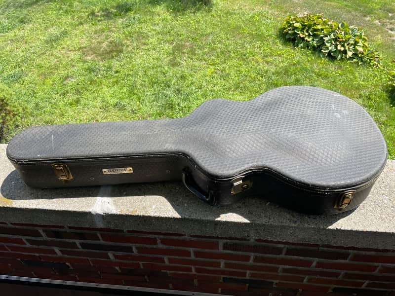 vintage 1971 Gretsch ESS & ESS 16" case for Nashville 6120 DC Brian Setzer Monkees 6123 Tennessean Anniversary DC double single cutaway archtop image 1