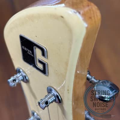 Guyatone LG-150T Guitar, “Mosrite” Offset, White, 1968 Vintage, RARE image 12